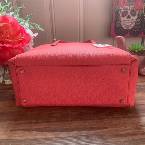 Kate Dpade Small Fransisca Leather Tote Satchel Flamingo